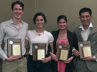 Our 2016 National Student Research Forum award winners.